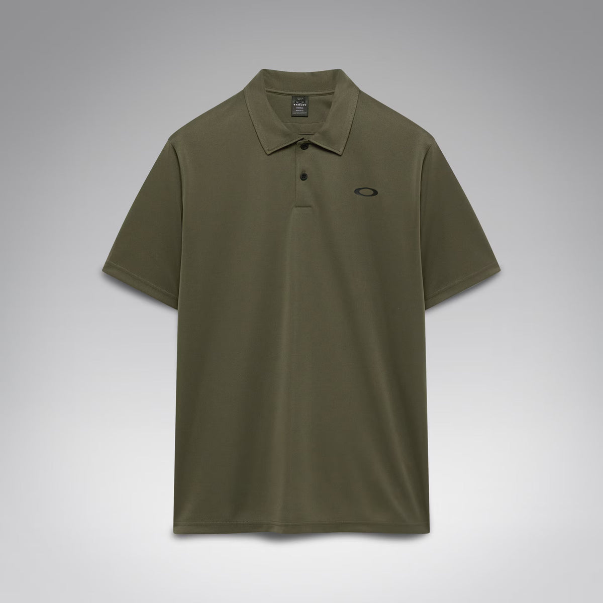 Oakley Men's Oakley Icon Tn Protect Rc Polo I - Olive