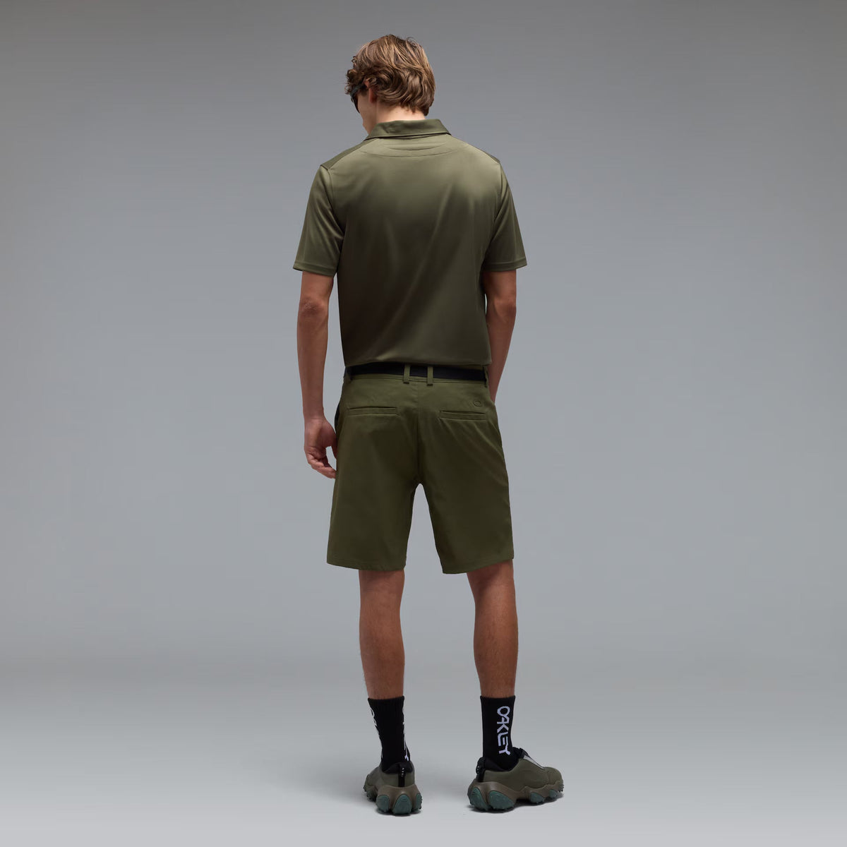 Oakley Men's Oakley Icon Tn Protect Rc Polo I - Olive