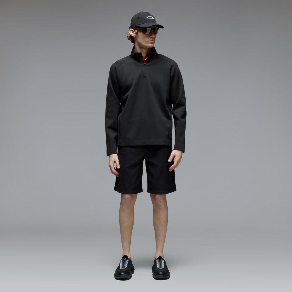 Oakley Men's Oakley Platform Qtr Zip - Black
