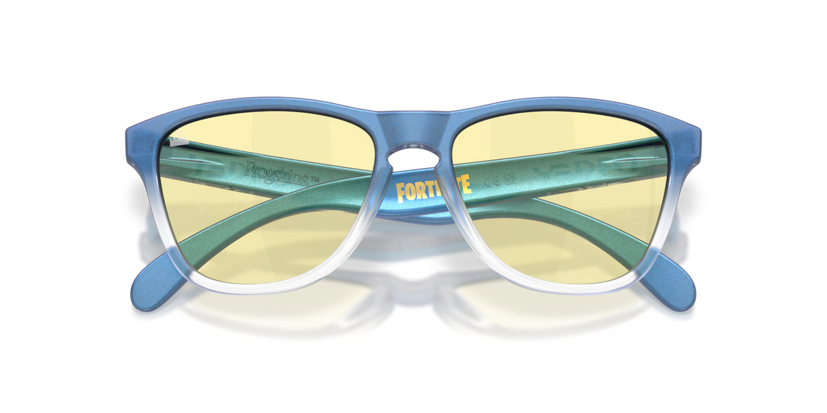 Oakley Men's Oakley X Fortnite Frogskins S Sunglasses - Blue/Cyan