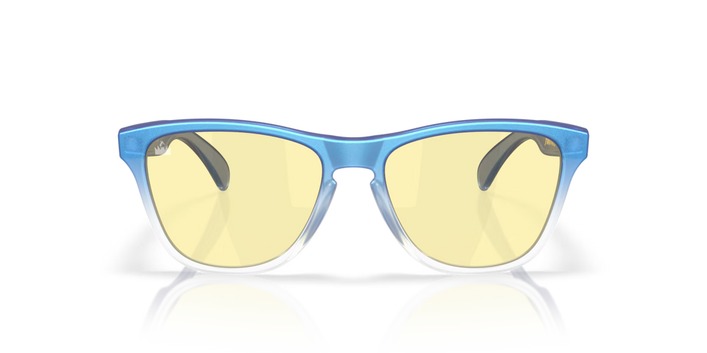 Oakley Men's Oakley X Fortnite Frogskins Xs (youth Fit) Sunglasses - Blue/Cyan