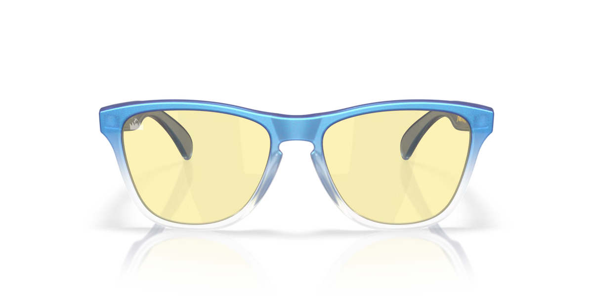 Oakley Men's Oakley X Fortnite Frogskins Xs (youth Fit) Sunglasses - Blue/Cyan