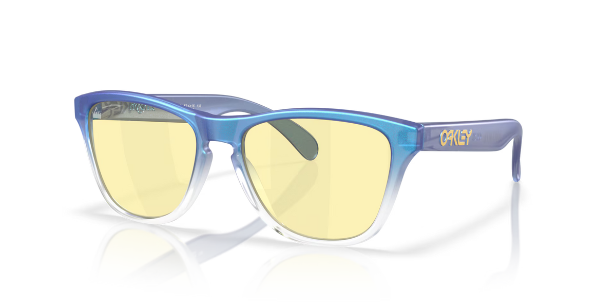 Oakley Men's Oakley X Fortnite Frogskins Xs (youth Fit) Sunglasses - Blue/Cyan