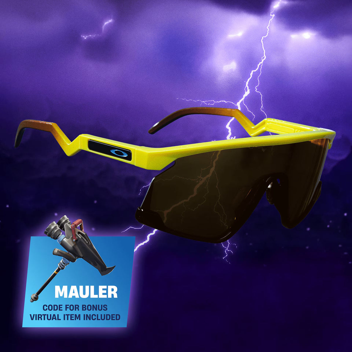 Oakley Men's Oakley X Fortnite Peely Bxtr Sunglasses - Yellow