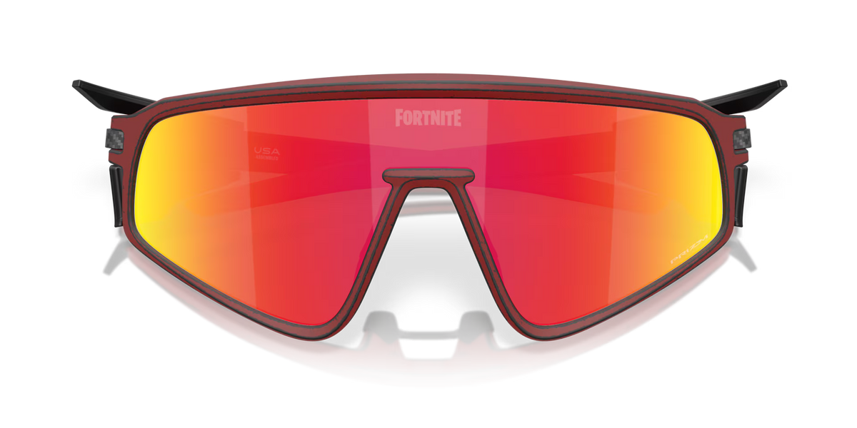 Oakley Men's Oakley X Fortnite Red Knight Latch Panel Sunglasses - Red