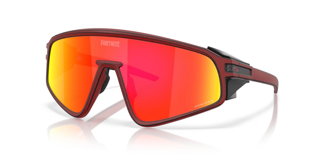 Oakley Men's Oakley X Fortnite Red Knight Latch Panel Sunglasses - Red