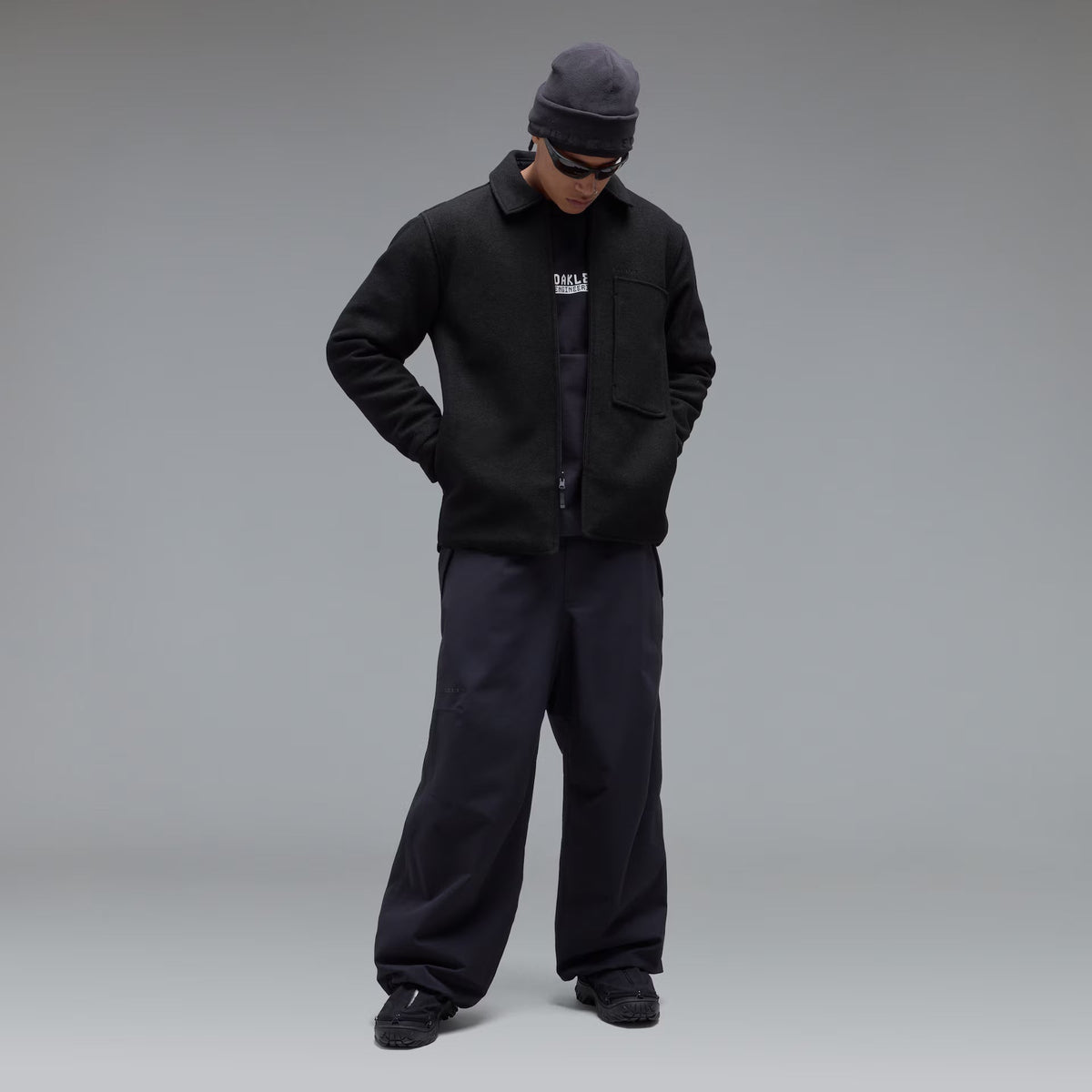 Oakley Men's Off-slope Solid Overshirt - Black