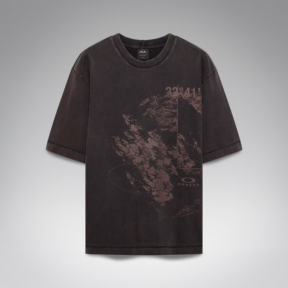 Oakley Men's Origin Map Tee - Black