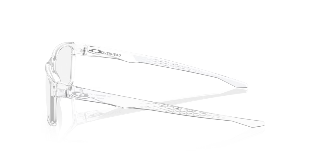 Oakley Men's Overhead Eyeglasses - Polished Clear