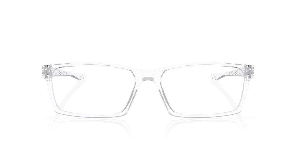 Oakley Men's Overhead Eyeglasses - Polished Clear