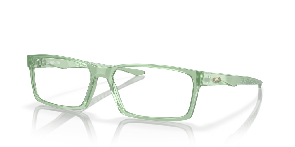 Oakley Men's Overhead Eyeglasses - Polished Trans Jade