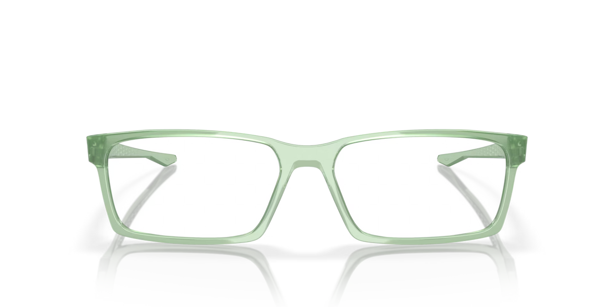 Oakley Men's Overhead Eyeglasses - Polished Trans Jade