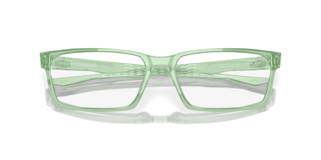 Oakley Men's Overhead Eyeglasses - Polished Trans Jade