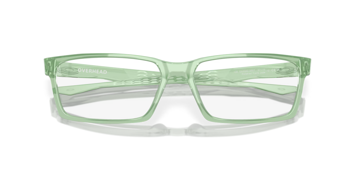Oakley Men's Overhead Eyeglasses - Polished Trans Jade