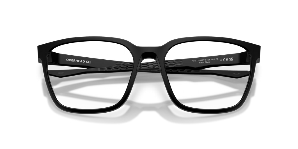 Oakley Men's Overhead Sq Eyeglasses - Black