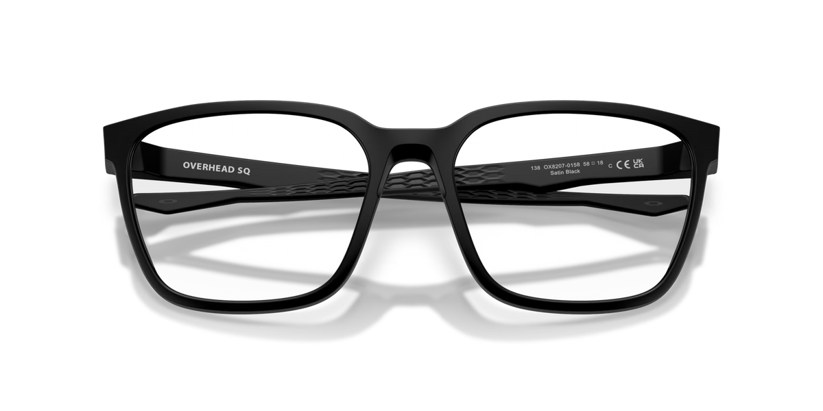 Oakley Men's Overhead Sq Eyeglasses - Black