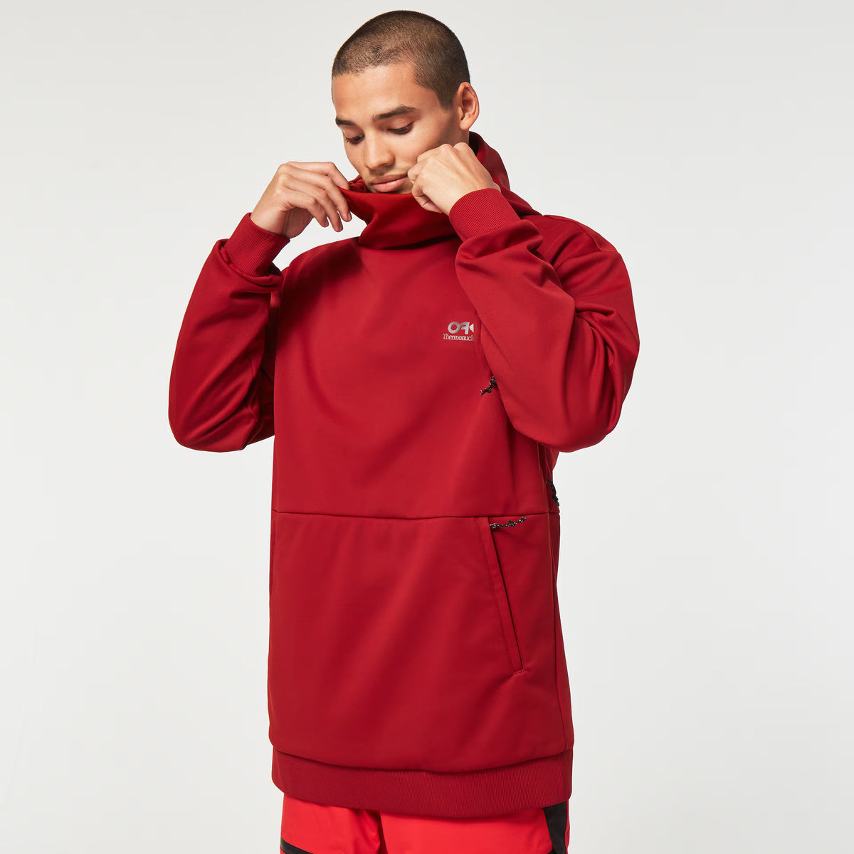 Oakley Men's Park Rc Softshell Hoodie - Red
