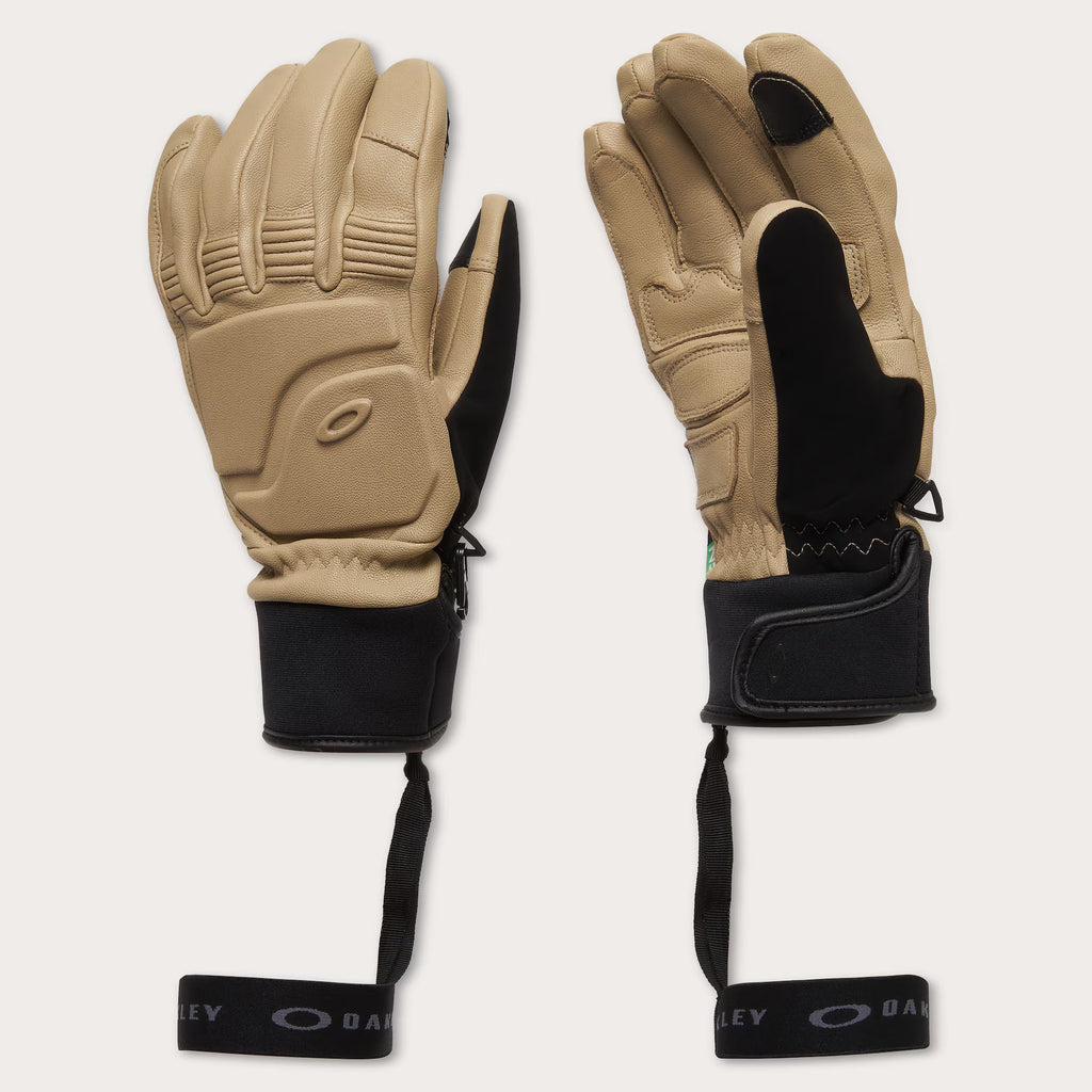 Oakley Men's Peak Leather Gloves - Pebble