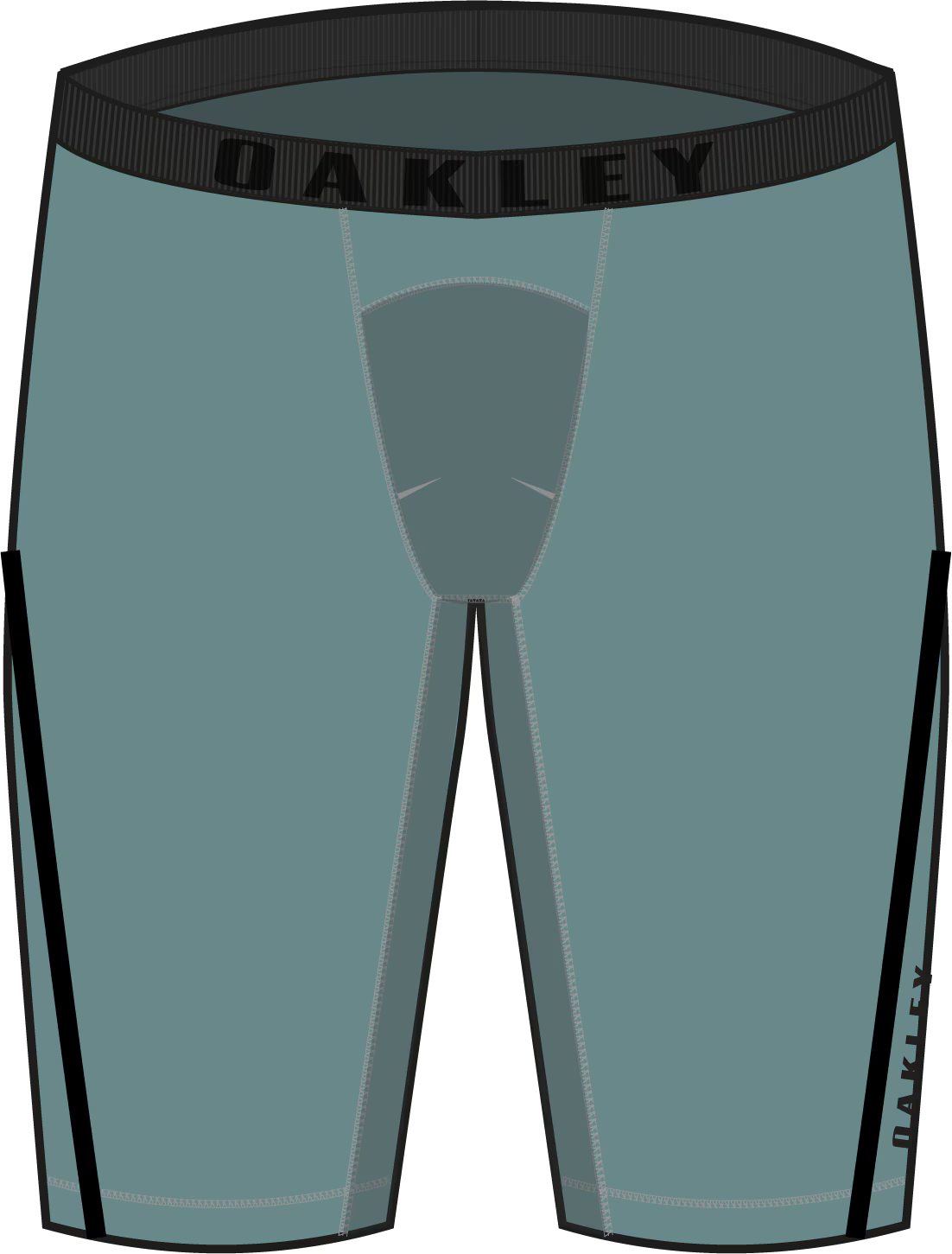 Oakley Men's Performance Compression Short - Pacific
