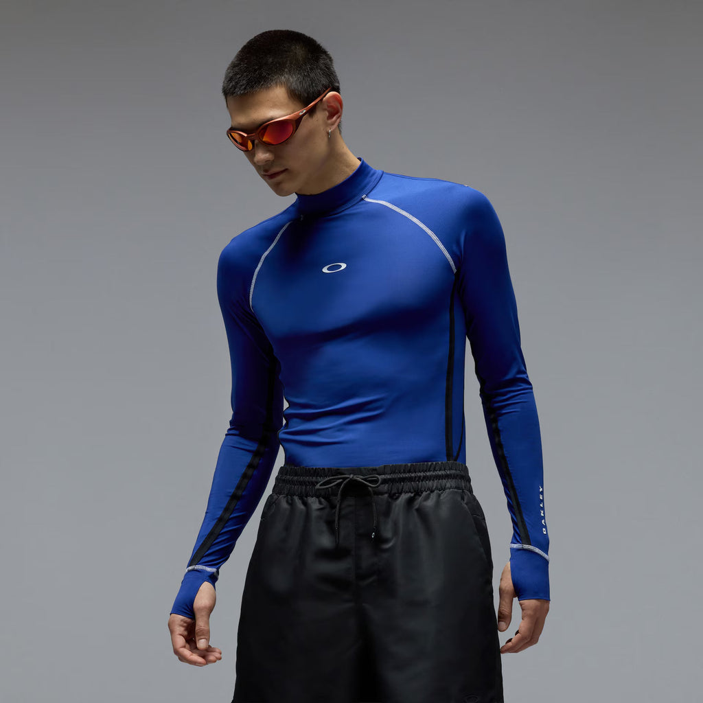 Oakley Men's Performance Ls Rashguard - Blue