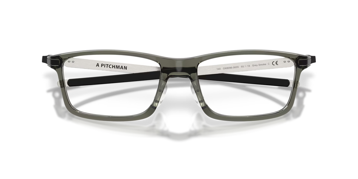 Oakley Men's Pitchman (low Bridge Fit) Eyeglasses - Grey