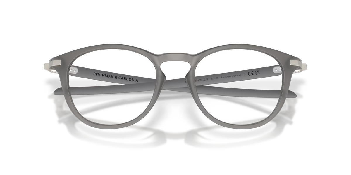 Oakley Men's Pitchman R Carbon (low Bridge Fit) Eyeglasses - Grey