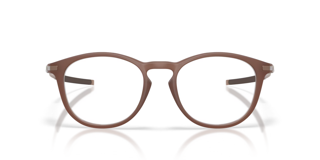 Oakley Men's Pitchman R (low Bridge Fit) Eyeglasses - Transparent Mahogany