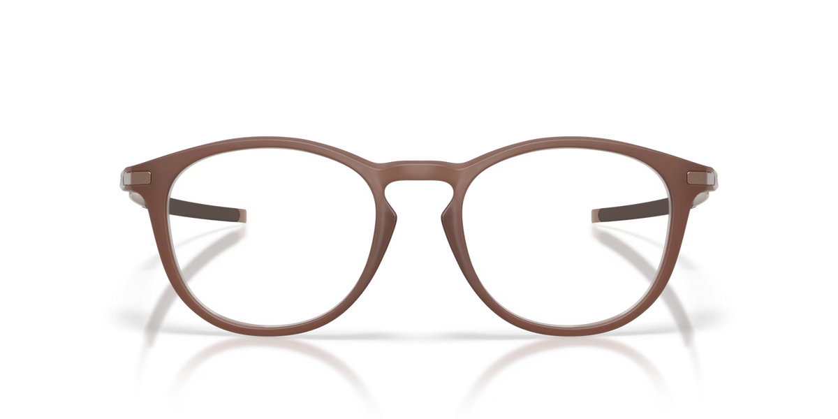 Oakley Men's Pitchman R (low Bridge Fit) Eyeglasses - Transparent Mahogany