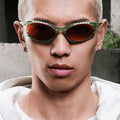 Oakley Men's Plantaris Sunglasses - Matte Transparent Fern