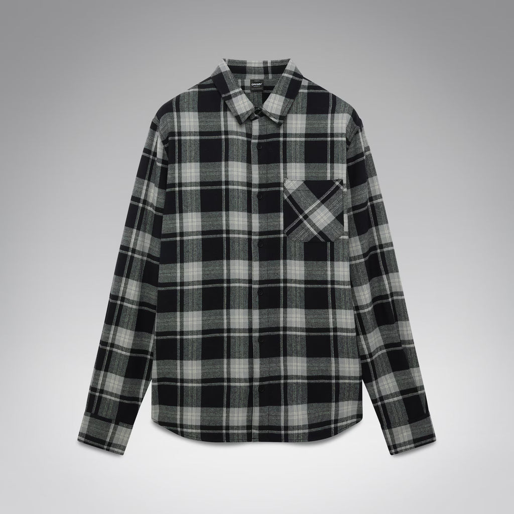 Oakley Men's Podium Plaid Ls Flannel