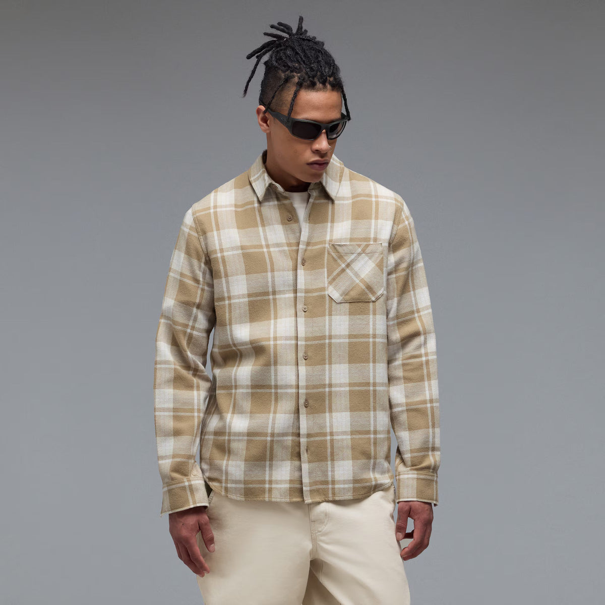 Oakley Men's Podium Plaid Ls Flannel