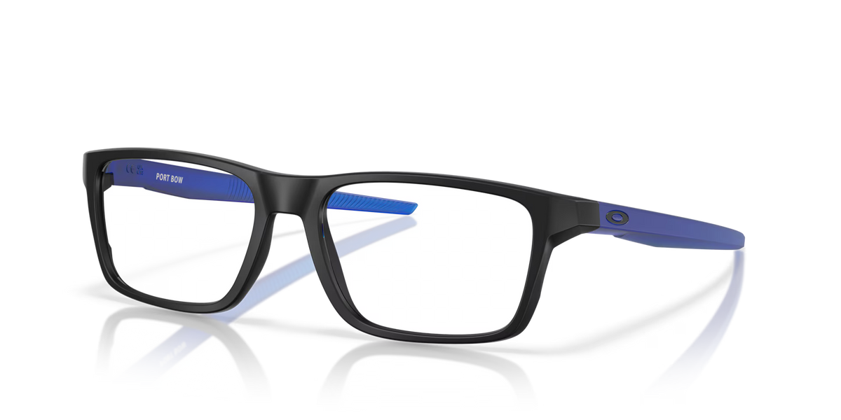 Oakley Men's Port Bow Eyeglasses - Black
