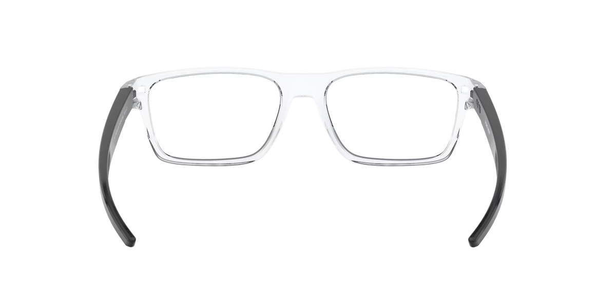 Oakley Men's Port Bow Eyeglasses - Polished Clear