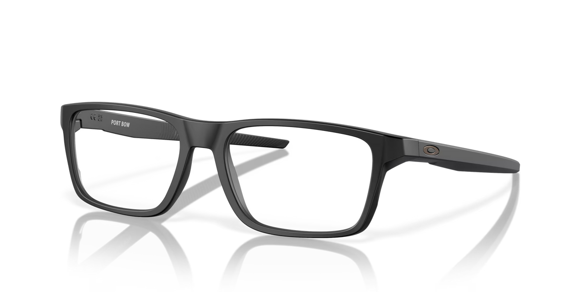 Oakley Men's Port Bow Eyeglasses - Black