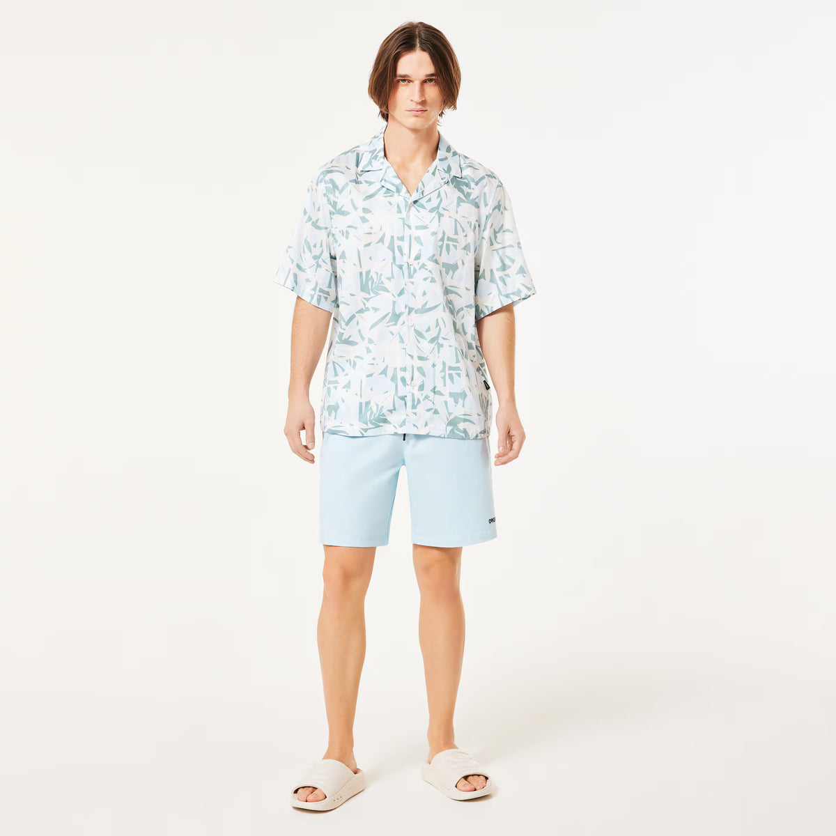 Oakley Men's Printed Ss Shirt - Coral Reef Frost