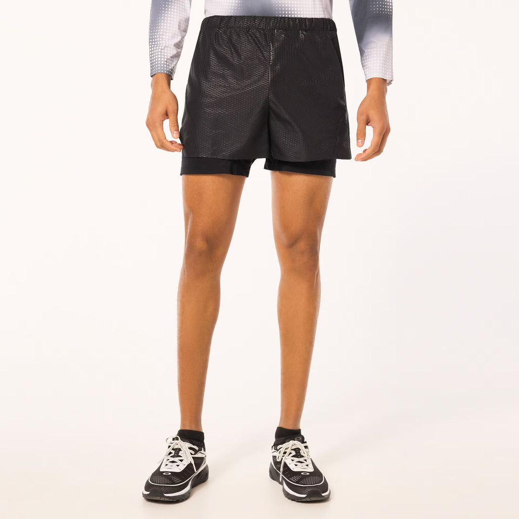 Oakley Men's Pursuit Pro 6 2in1 Short - Black