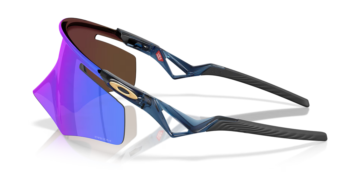 Oakley Men's Qntm Kato Sunglasses - Transparent Stonewash