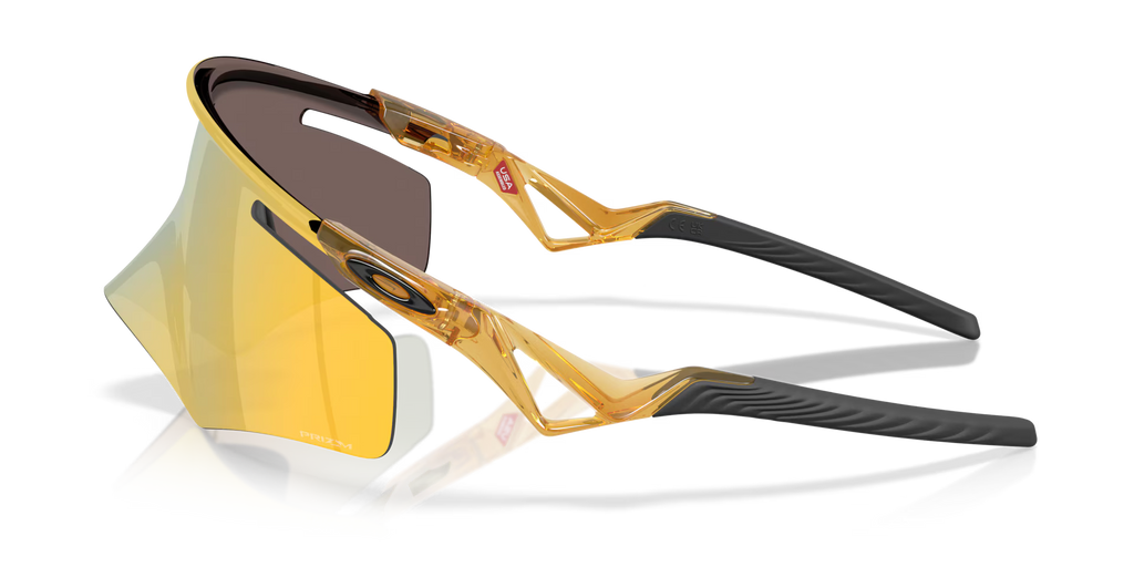 Oakley Men's Qntm Kato Sunglasses - Transparent Light Curry