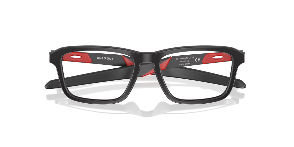 Oakley Men's Quad Out (youth Fit) Eyeglasses