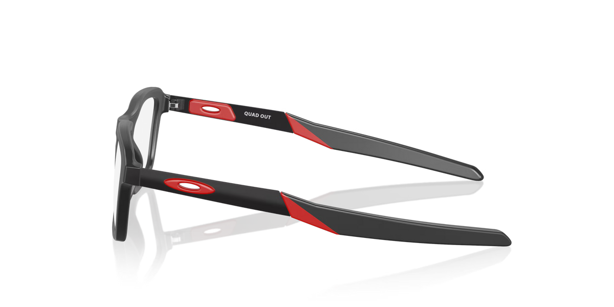 Oakley Men's Quad Out (youth Fit) Eyeglasses - Black