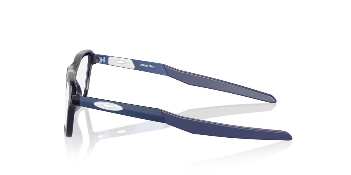 Oakley Men's Quad Out (youth Fit) Eyeglasses - Blue