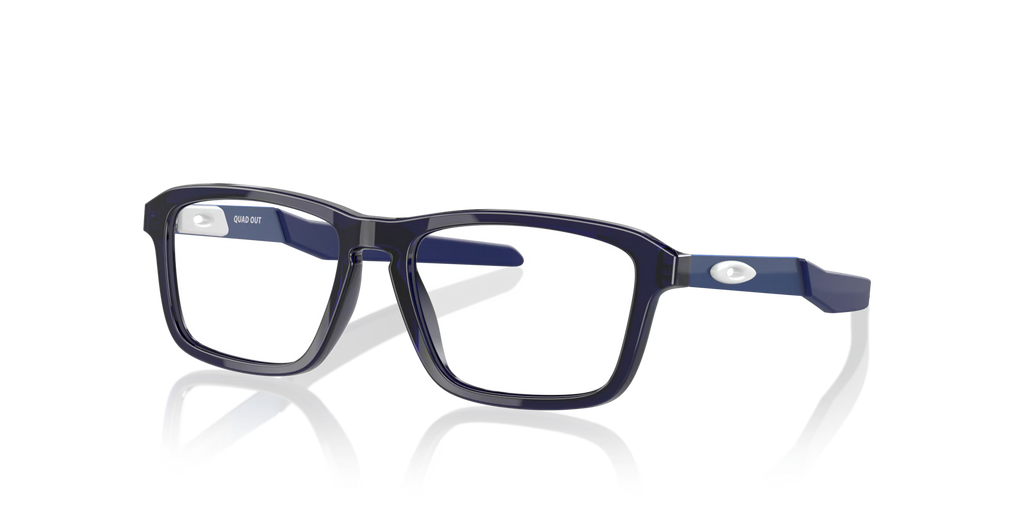 Oakley Men's Quad Out (youth Fit) Eyeglasses - Blue