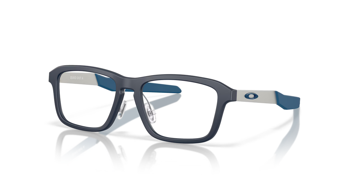 Oakley Men's Quad Out (youth - Low Bridge Fit) Eyeglasses