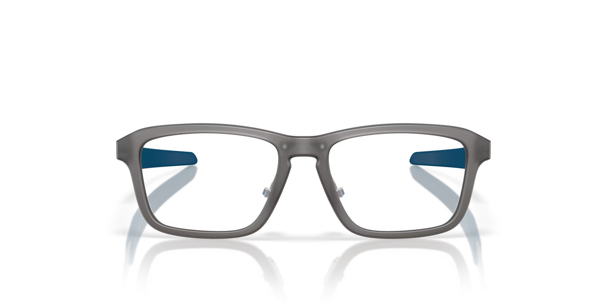 Oakley Men's Quad Out (youth - Low Bridge Fit) Eyeglasses - Grey