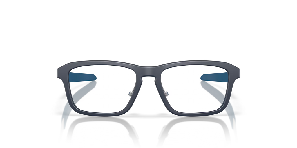 Oakley Men's Quad Out (youth - Low Bridge Fit) Eyeglasses - Blue