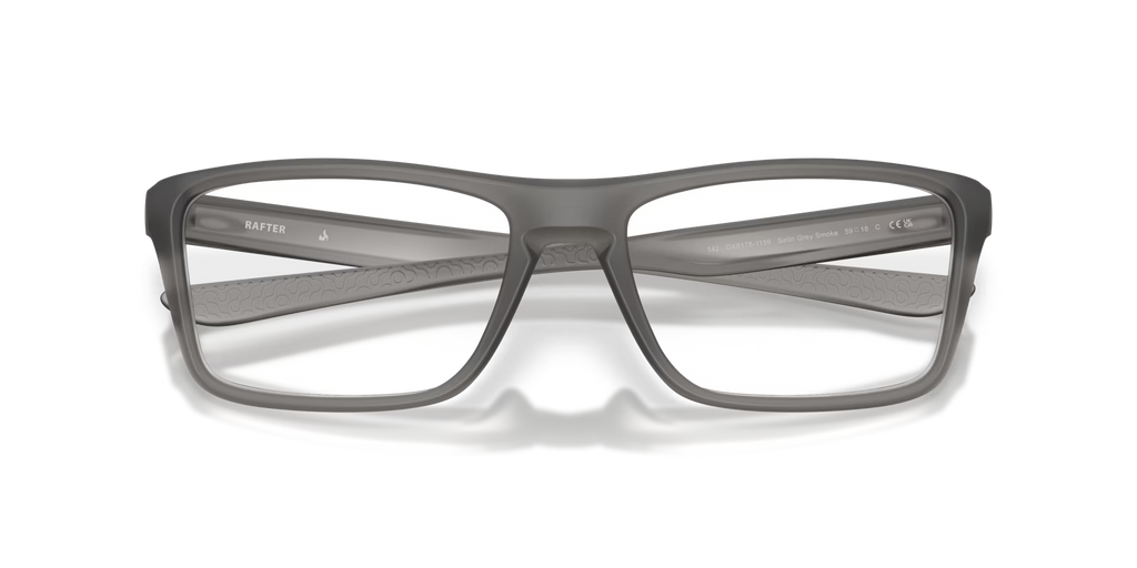 Oakley Men's Rafter Basecamp Collection Eyeglasses - Grey