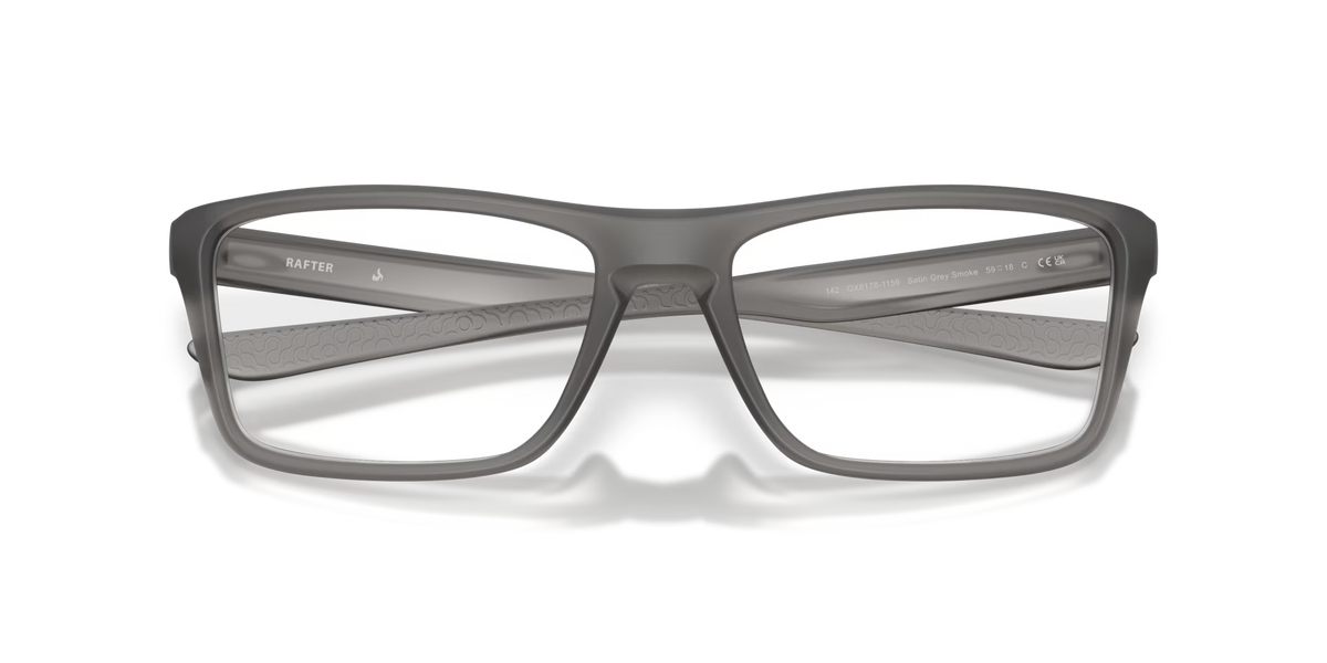 Oakley Men's Rafter Basecamp Collection Eyeglasses - Grey