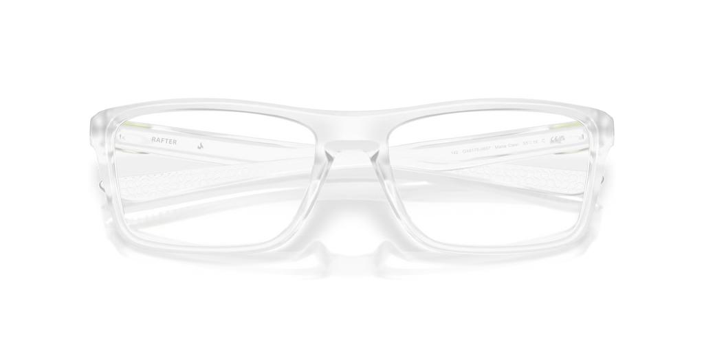 Oakley Men's Rafter Eyeglasses - Matte Clear