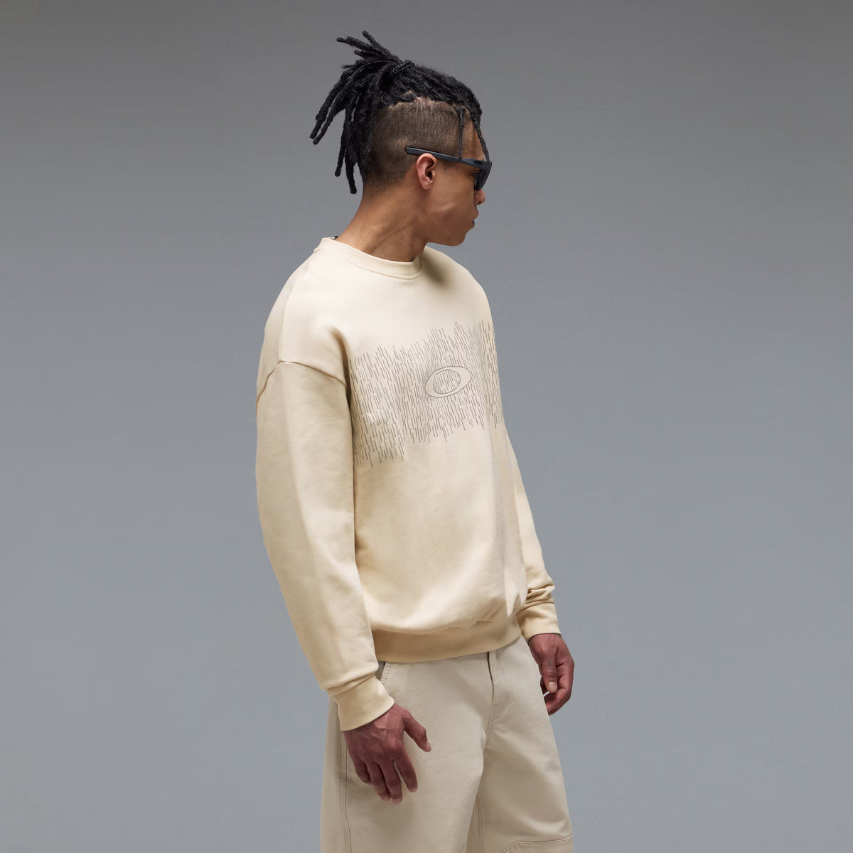Oakley Men's Rain Camo Crewneck - Mist