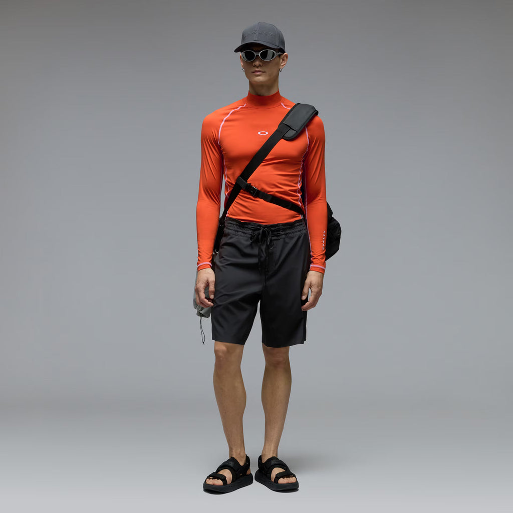 Oakley Men's Rainbow Ls Rashguard - Orange